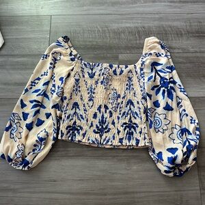 Sienna Sky Cropped Blouse